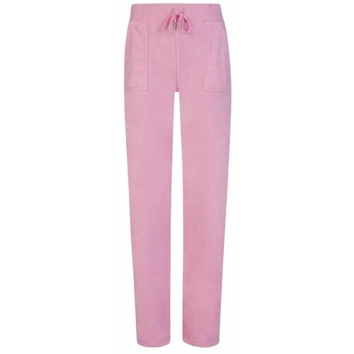 Juicy Couture del ray track pant with pocket design - terry ženske trenerke roze JCCB121005-247 Slike