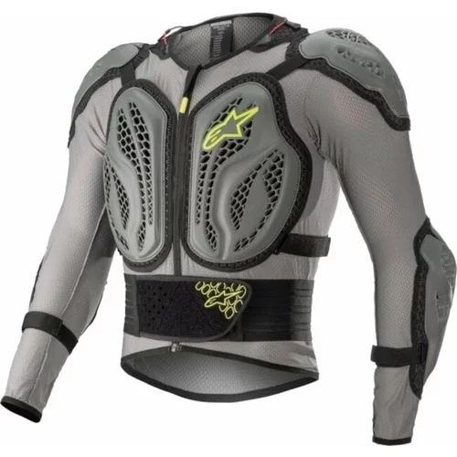 Alpinestars Štitnik za tijelo Bionic Action V2 Protection Jacket Gray/Black/Yellow Fluo 2XL