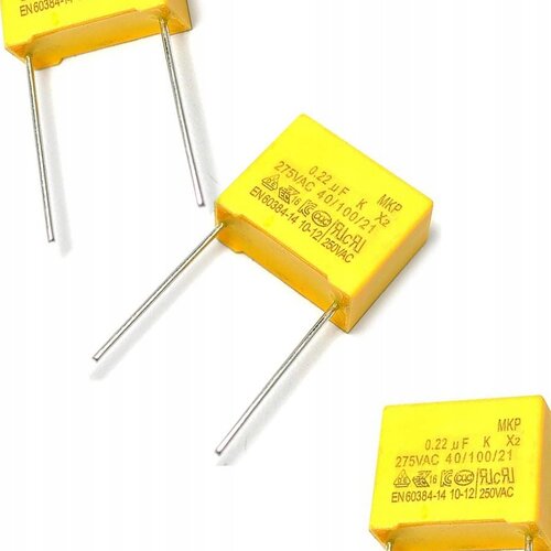 Rosfix KONDENZATOR 0.22UF 310V AC POLIPROPILENSKI METALIZIRANI 15MM -40/+110, (21746344) Cene