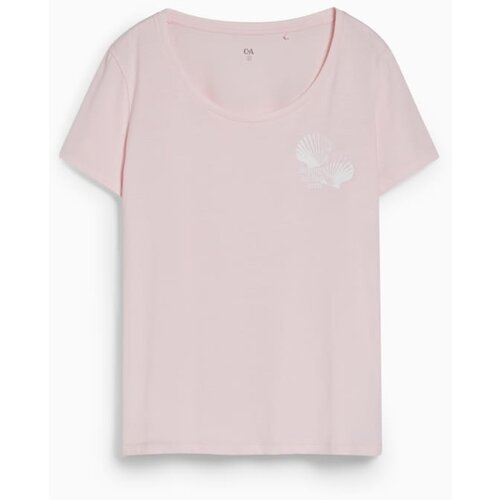 CA Ženska majica kratkih rukava, Roze Slike