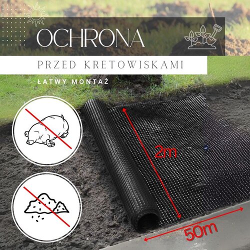  Mreža protiv krtica 30 g/m2 2 x 50 m Cene