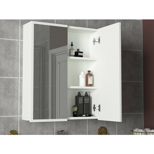 HANAH HOME kayla - white white bathroom cabinet Cene