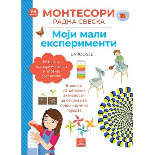 Publik Praktikum Larousse Montesori radna sveska: moji mali eksperimenti Cene