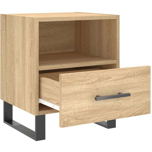 vidaXL Nočna omarica sonoma hrast 40x35x47,5 cm inženirski les Cene