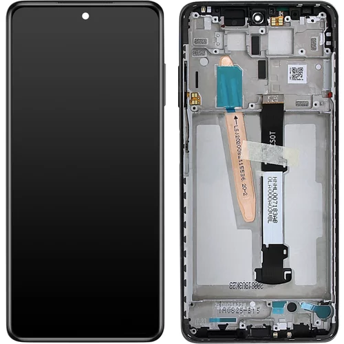 Xiaomi Originalni zaslon Poco X3: stekleno ohišje LCD na dotik, servisni paket - crna, (20886304)