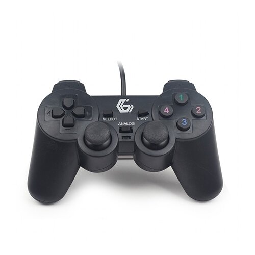 Game Pad GEMBIRD JPD-UDV-01, dual vibration za PC, USB Slike