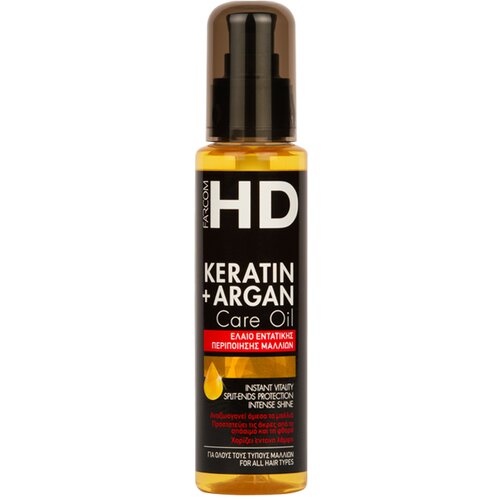 Farcom hd keratin + argan ulje za kosu 100ml Slike
