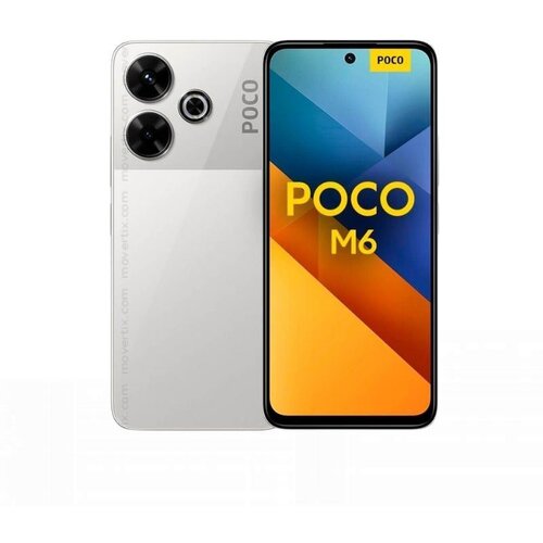 Xiaomi Poco M6 6GB 128GB Silver EU Slike