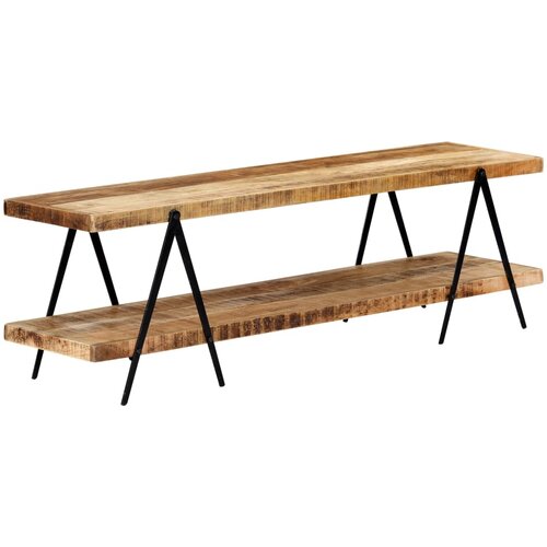 TV omarica 160x40x50 cm trden mangov les Slike