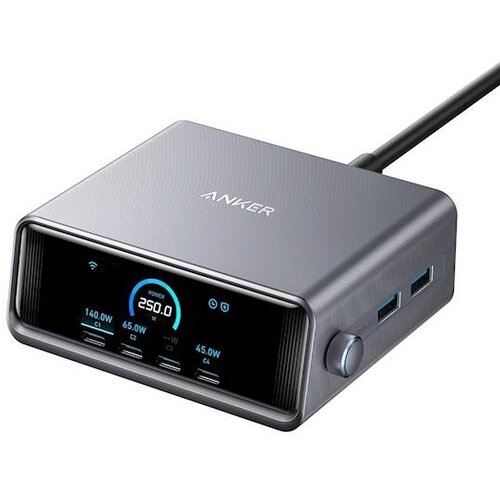 Anker Prime GaN namizni polnilnik 250W črn &ndash; A2345341 Cene