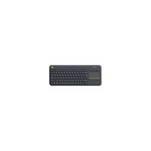 Logitech Wireless Touch Keyboard K400 Plus - EMEA - Slovenian layout - Black ( 920-008385 ) Cene
