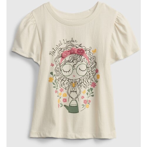 GAP Children's T-shirt bea fash graphic t-shirt - Girls Cene