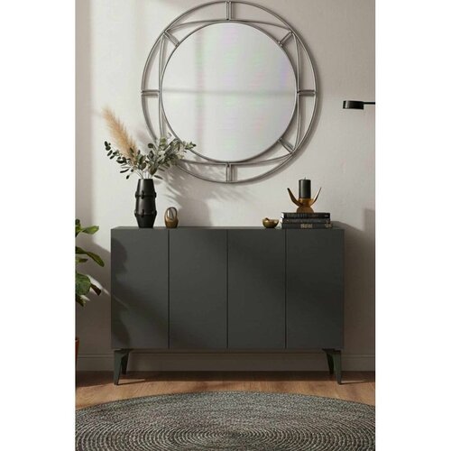 Hanah home komoda Gumus 120, 120 cm, antracit Cene
