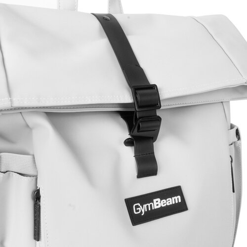 GymBeam rolltop backpack white Slike
