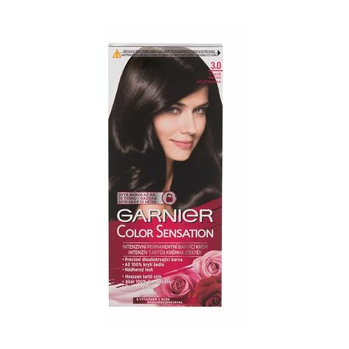 Garnier color Sensation trajna barva za lase 40 ml odtenek 3,0 Prestige brown