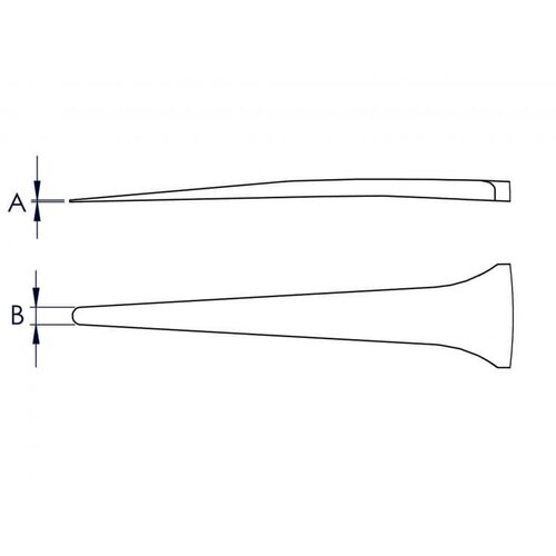Knipex 92 81 01 ESD pinceta s izmjenjivim vrhovima 1 komad tupi vrh 130 mm Slike