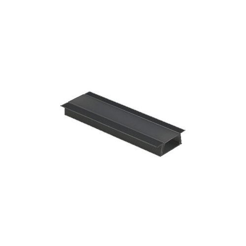 Kanalica za LED traku 21,5x6,8mm Al nadgradna 2m crna Green Tech Cijene