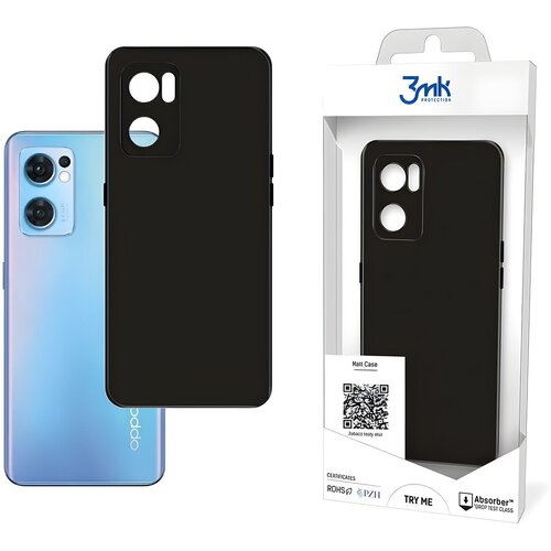 3mk Matt case futrola za Oppo Reno7 SE 5G - Crna KP20335 Cene