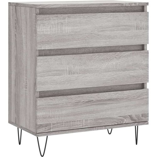 VidaXL Komoda sivog hrasta sonome 60x35x70 cm od konstruiranog drva Slike
