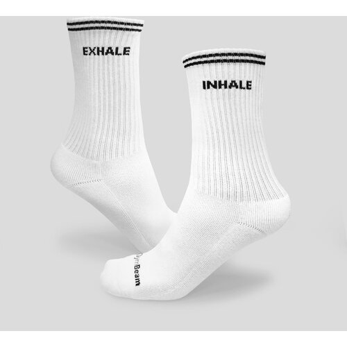 GymBeam Breathe Socks White Cene