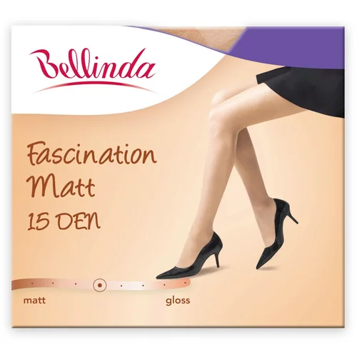 Bellinda FASCINATION MATT 15 DEN - Women's tights in matte design - amber