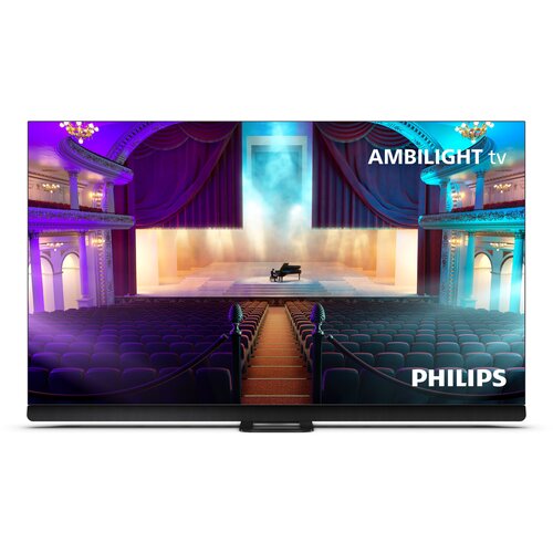 Philips oled tv 65OLED908/12, 4K ultra hd, smart tv, android, ambilight, 120Hz, google tv, bowers & wilkins sound model 2023 Cene