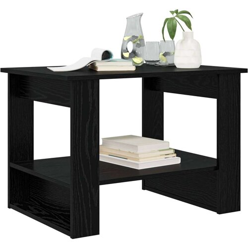  Stolić za kavu Crni hrast 72 x 50 x 50 cm Konstruirano drvo Slike
