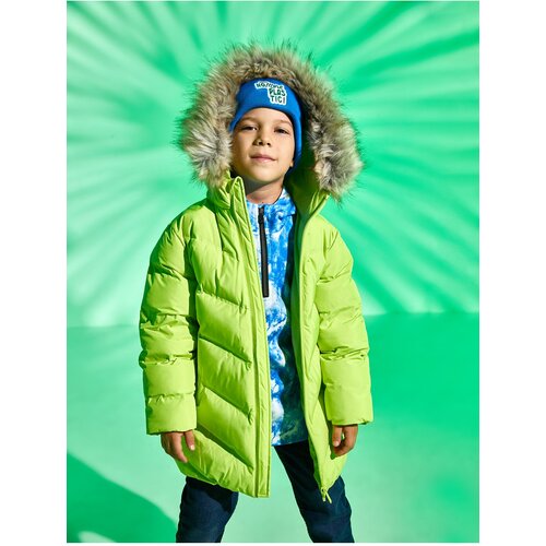 Koton Winter Jacket - Green - Puffer Slike