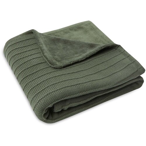 Jollein pletena dekica pure knit leaf green/velvet Cijene
