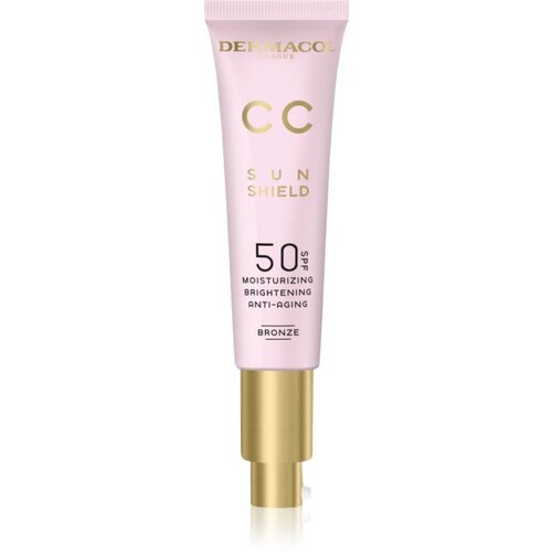 Dermacol CC Sun Shield CC krema s učinkom pomlađivanja SPF 50 nijansa Bronze 30 ml Slike