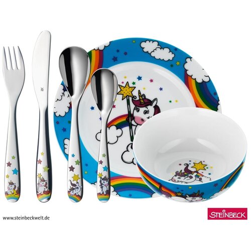 Wmf set od dječjeg posuda i pribora za jelo Unicorn Cijene