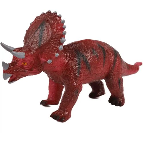 Magic Toys Dino World: Figurica dinozavra Triceratopa iz vinila z zvokom in bombažnim polnilom 35cm Cene
