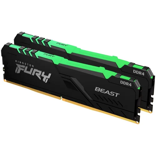 Kingston 32GB 3200MHz, DDR4 RGBFURY Beast (2x16GB) RGB, CL16