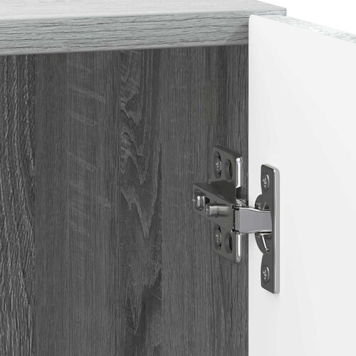  Noćni ormarić 2 pcs Siva Sonoma 43 x 34,5 x 47 cm Slike
