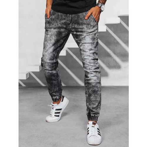 DStreet Spodnie męskie jeansowe joggery czarne Cijene