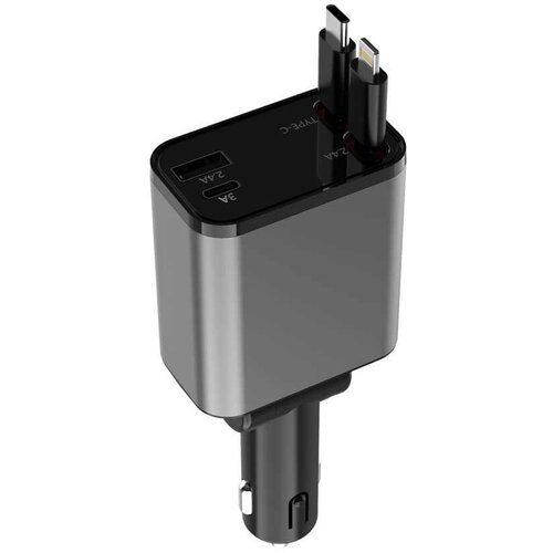  SUPER BRZI AUTO PUNJAC PT-27 50W TYPE-C LIGHTNING KABAL NA IZVLACENJE 800MM Cijene