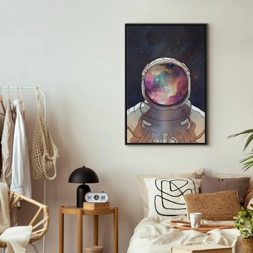  Slika - Star Explorer (1 Part) Vertical 80x120 U crnom drvenom okviru Slike