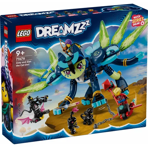 Lego DREAMZzz™ 71476 Zoey i sova-mačak Zian