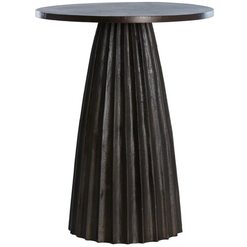 Light &amp;amp; Living Metalni okrugao pomoćni stol &amp;oslash; 40 cm Veglia &amp;ndash; Slike
