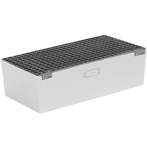 Cemo Mrežasta rešetka za kadico, pocinkana, za prestrezno kadico iz GFK, VxŠxG 30 x 420 x 800 mm Cene