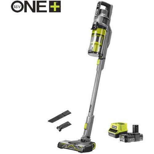 Ryobi RSVS18-1C20G akumulatorski pokončni sesalnik + 2Ah Li-Ion baterija + polnilnik, (5000141572) Cene