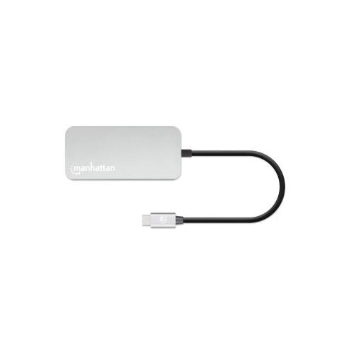 Manhattan Docking station 130615 8in1 USB-C - HDMI/3xUSB/CR/LAN/PD 100W Slike