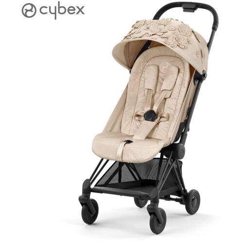Cybex ki&amp;scaron;obran kolica Coya Platinum Simply Flowers mid beige 522003151 Slike