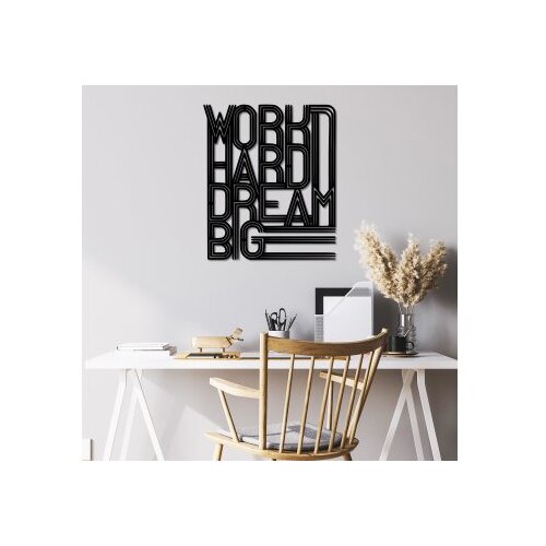 Wallxpert zidna dekoracija work hard dream big 2 Slike