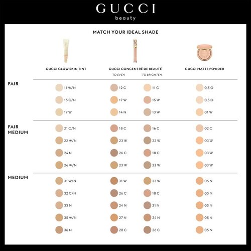 Gucci Beauty Glow Skin Tint Moisturizer vlažilna tonirana krema odtenek 58 40 ml Slike