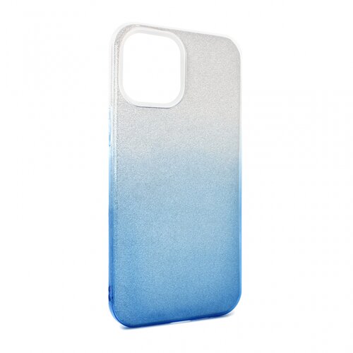 Teracell maska double crystal dust za iphone 12 6.7 plavo srebrna Slike