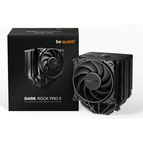 Be Quiet! BUDI TIŠINA! BK036 Dark rock pro 5 hladnjak, 2x tihi pwm, tdp 270W, crni Cene