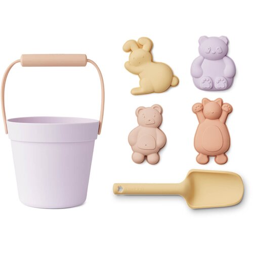 Liewood igraći set za plažu dante classic light lavender multi mix Slike