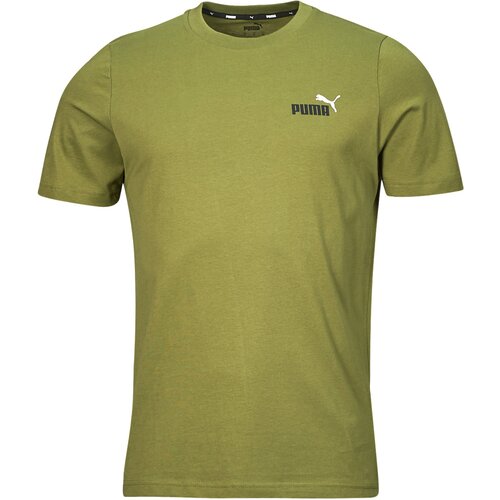 Puma Majice s kratkimi rokavi ESS+ 2 COL SMALL LOGO TEE Kaki Slike