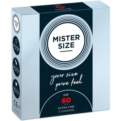 Mister Size Kondomi 60mm 3/1 Slike